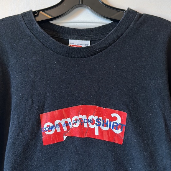 Supreme X CDG T-Shirt - Large - Picture 2 of 3
